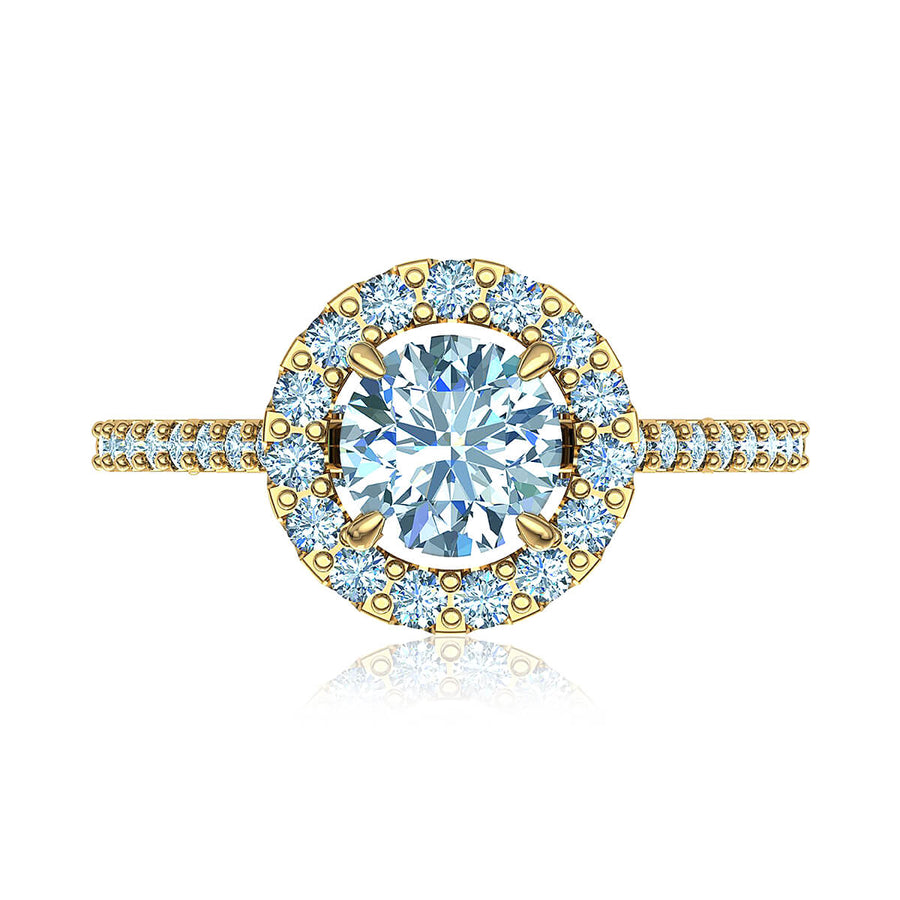 Fleur De Lis Diamond Ring