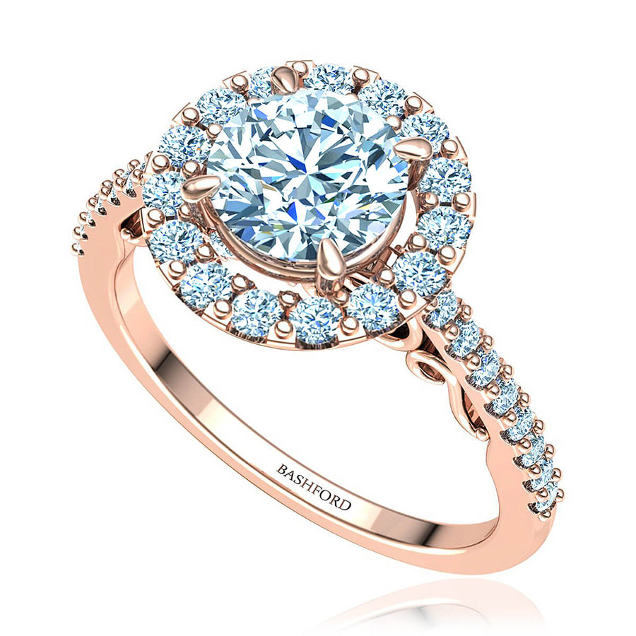 Fleur De Lis Diamond Ring