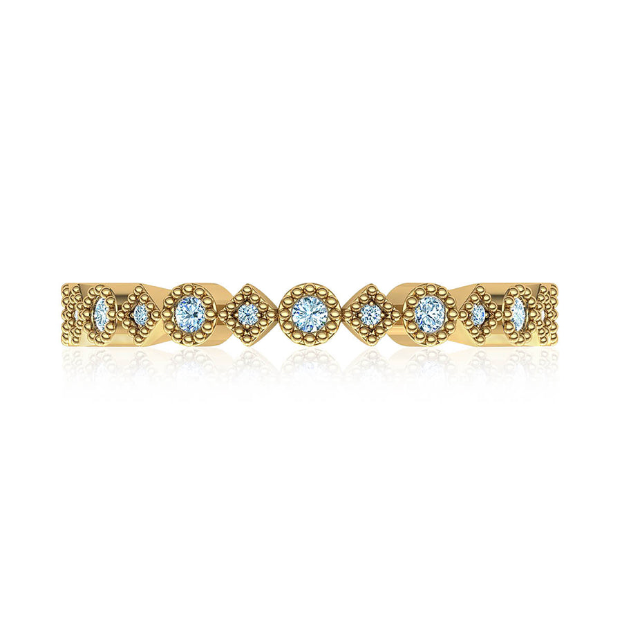 Vintage Inspired Eternity Ring (3/8 ct. tw.)