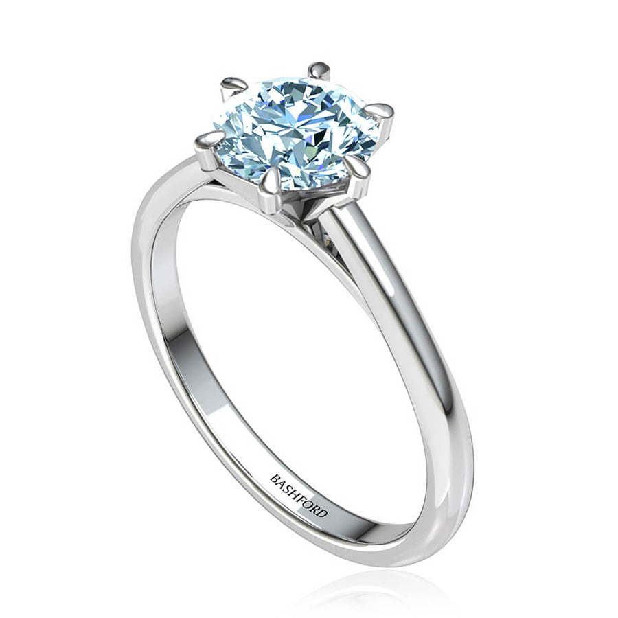 (SOLD) Reserved RUSH Custom Engagement Ring for Tam