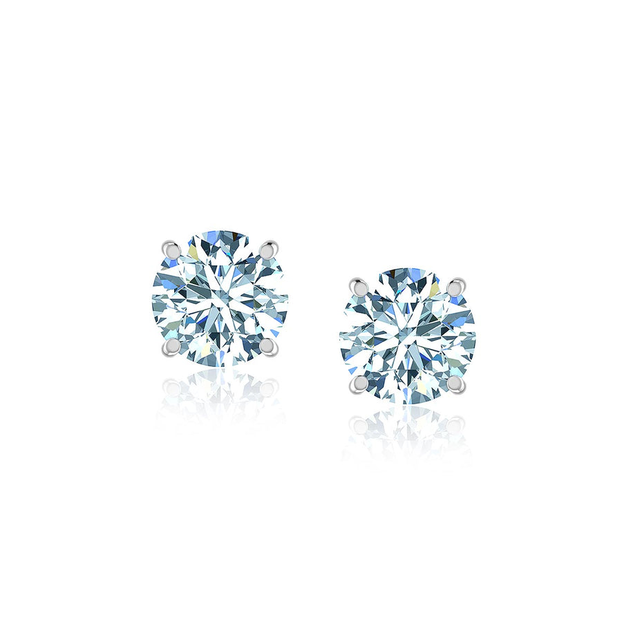 Round Diamond Stud Earrings (1 ct. tw.)