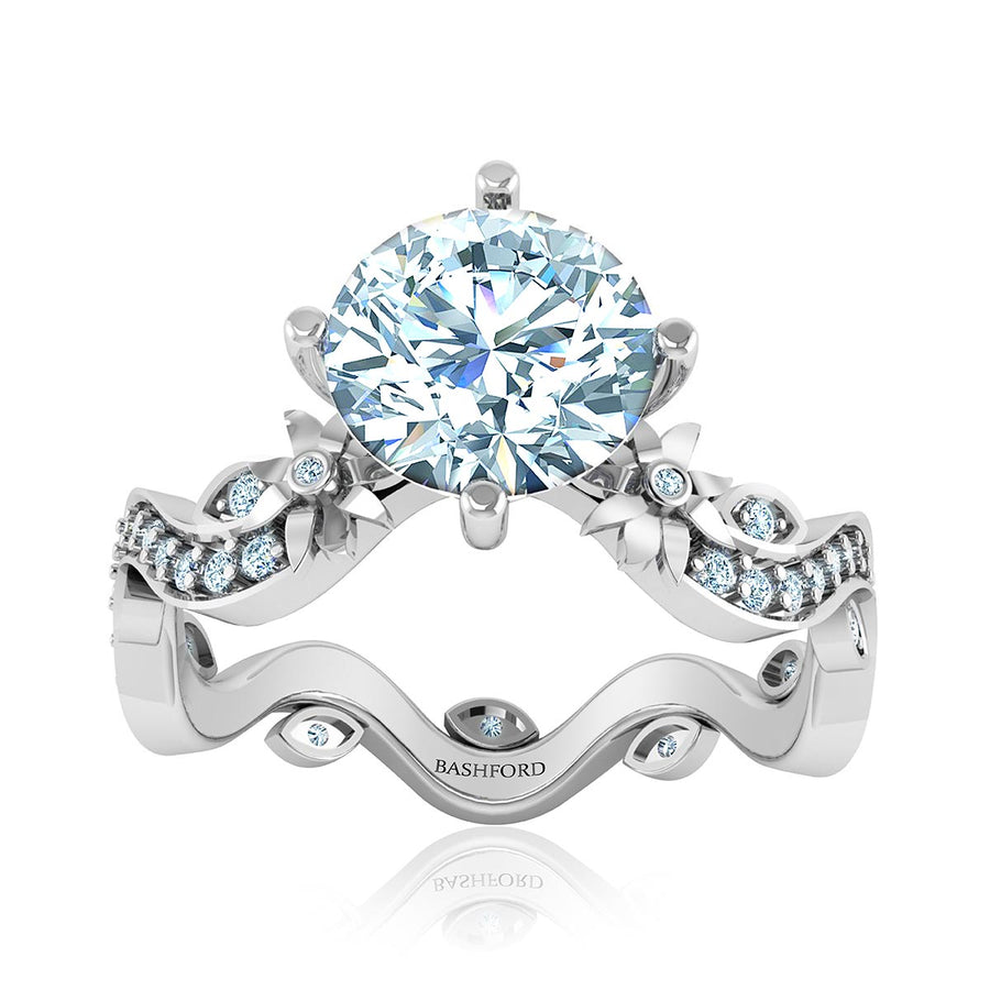 Crown Royal East West Diamond Ring