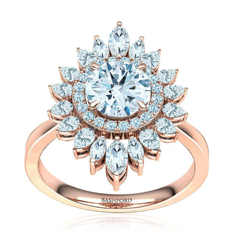 Goddess Diamond Ring
