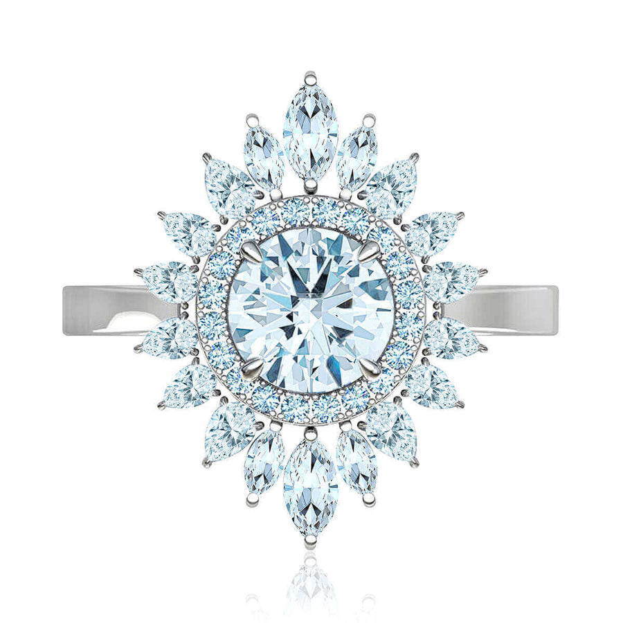 Goddess Diamond Ring