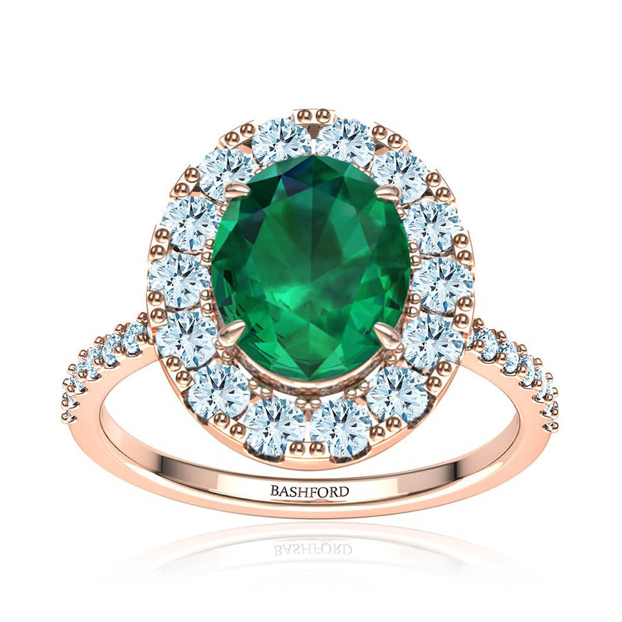 Marielyn Emerald & Diamond Ring