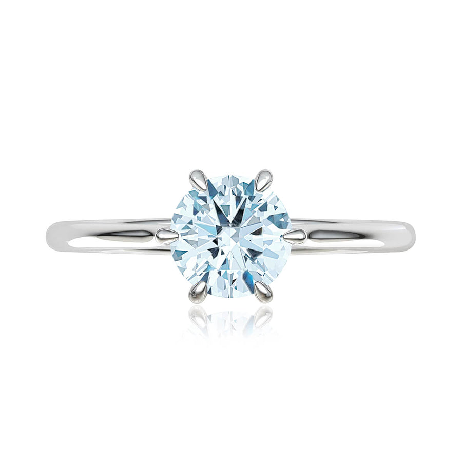 Classic Six-Prong Solitaire Ring