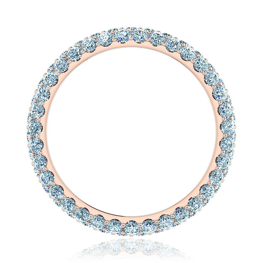 Trio Micropavé Diamond Wedding Ring (1 ct. tw.)