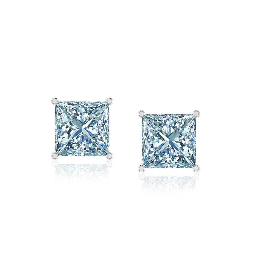 Princess-Cut Diamond Stud Earrings  (1 ct. tw.)